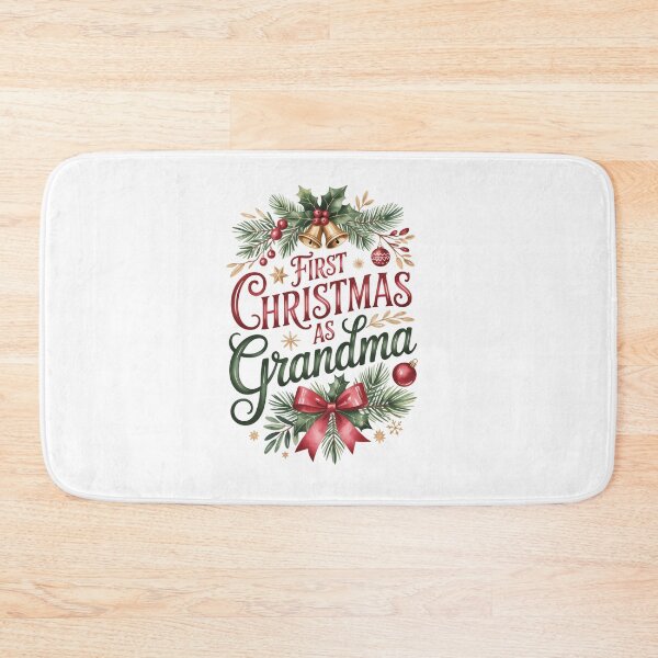 Item preview, FIRST CHRISTMAS AS GRANDMA designed and sold by jkrphoto.