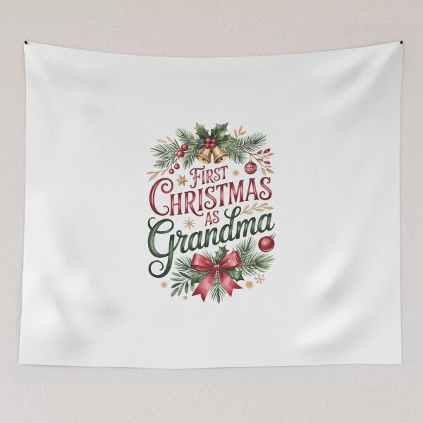 Item preview, FIRST CHRISTMAS AS GRANDMA designed and sold by jkrphoto.