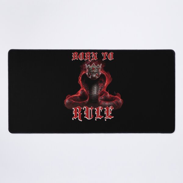 Item preview, Born To Rule Crowned King Cobra Snake Gothic designed and sold by VNDL Gear.