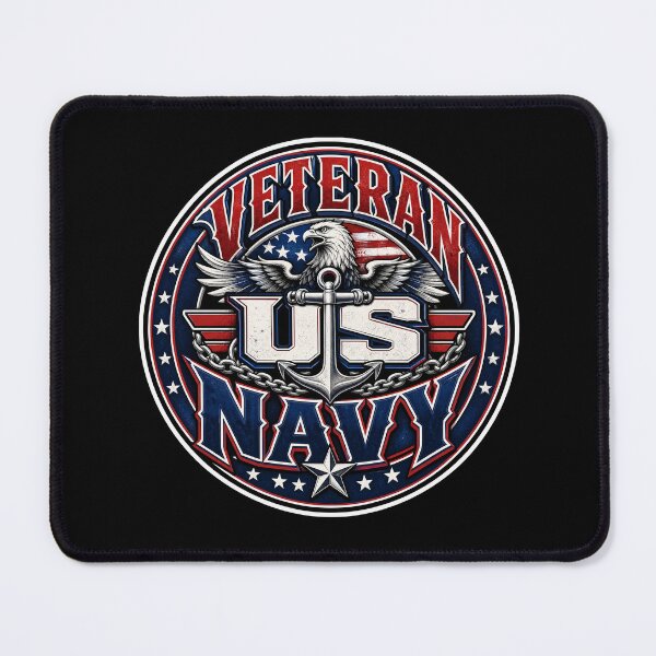 Item preview, Veteran US Navy Eagle Anchor American Pride Military designed and sold by Wilcox PhotoArt.