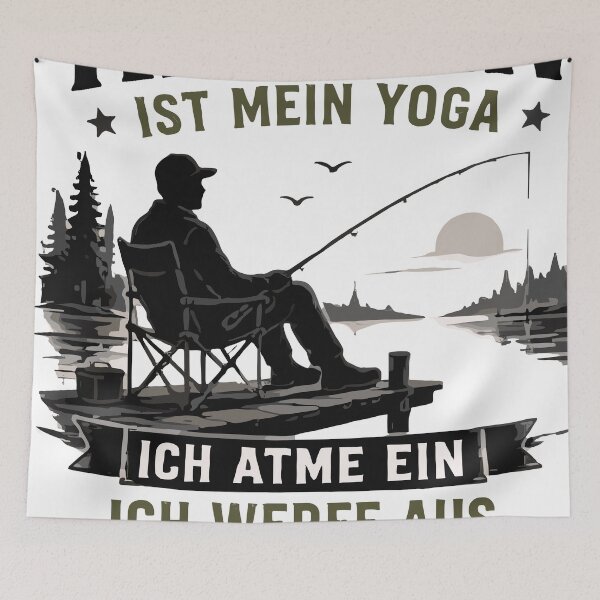 Item preview, Fishing is my yoga designed and sold by Fritz5563.