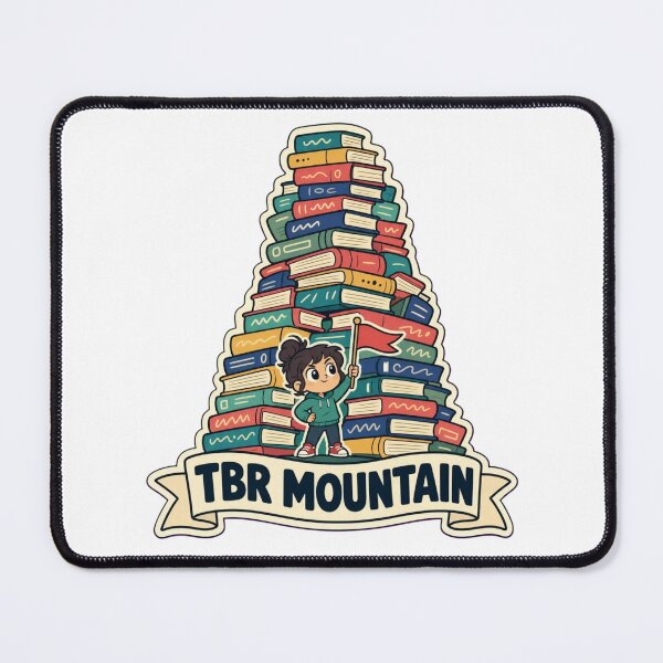 Item preview, To Be Read Mountain | Funny Bookish Reading Gift Design designed and sold by StickyGuys.