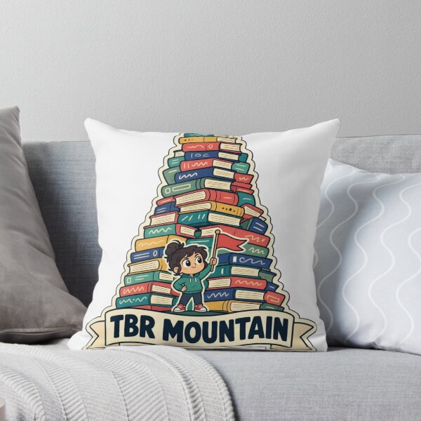 Item preview, To Be Read Mountain | Funny Bookish Reading Gift Design designed and sold by StickyGuys.