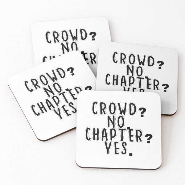 Item preview, Text Typography Crowd? No. Chapter? Yes. Introvert + Books designed and sold by TypeboldStudio.