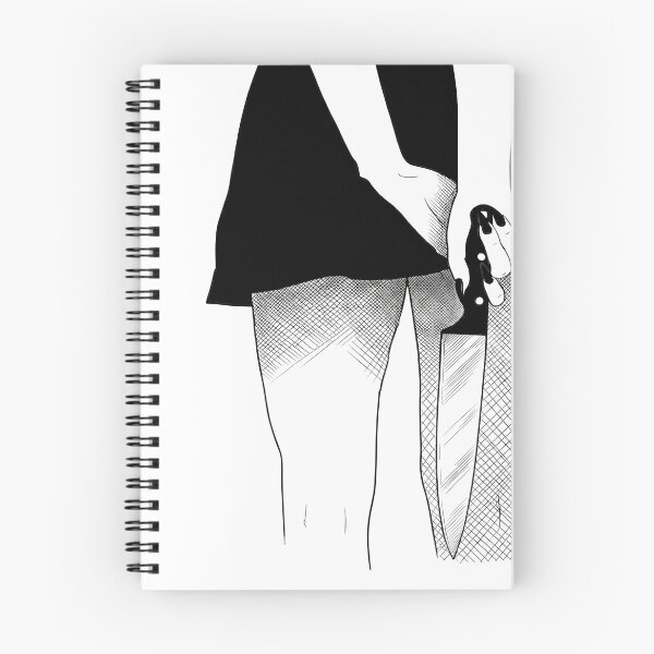 Item preview, Dark Secrets, Goth Anime Aesthetics, Knife Design designed and sold by OH-MY-GOTH.