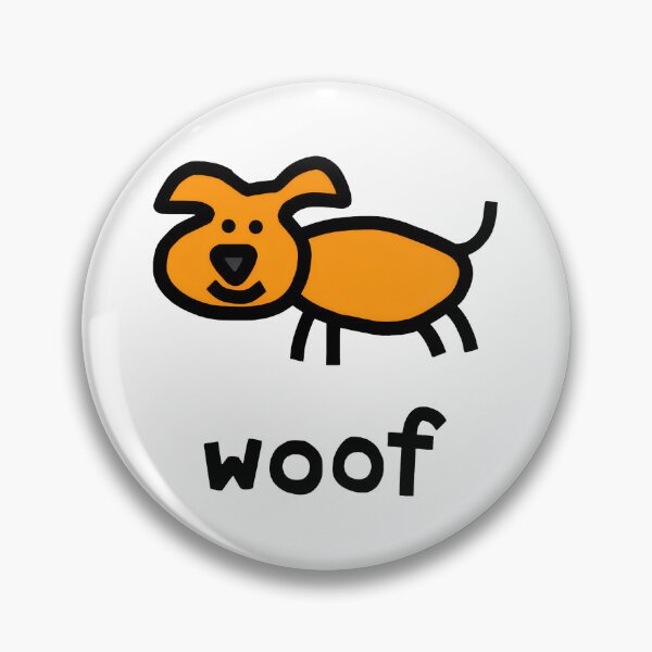 Item preview, Cute Cartoon Woof Dog Design designed and sold by Dmo3HarkoArt.