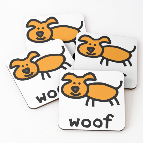 Item preview, Cute Cartoon Woof Dog Design designed and sold by Dmo3HarkoArt.