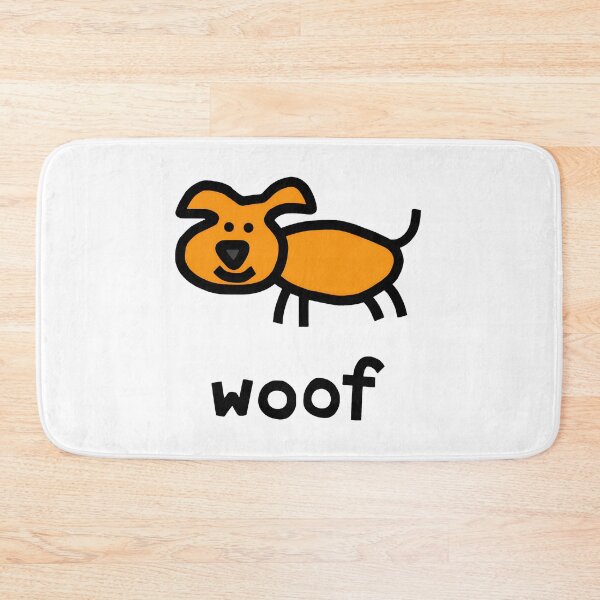 Item preview, Cute Cartoon Woof Dog Design designed and sold by Dmo3HarkoArt.