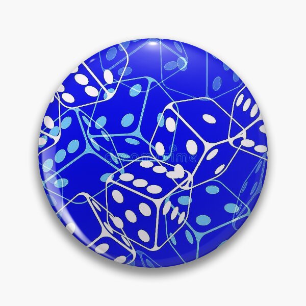 Item preview, Blue Dices designed and sold by Eddy Teez.