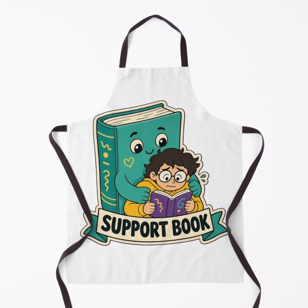 Item preview, Emotional Support Book | Funny Bookish Reading Gift Design designed and sold by StickyGuys.