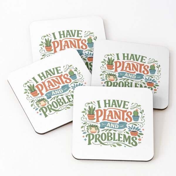 Item preview, I Have Plants and Problems Funny Gift for Plant Lovers, Gardeners & Introverts designed and sold by stylishdzign.