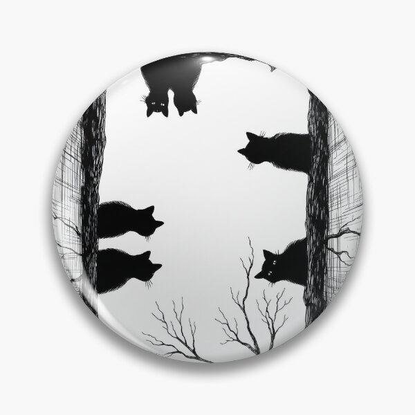 Item preview, Mysterious Black Cats Gothic Tunnel Aesthetic designed and sold by OH-MY-GOTH.