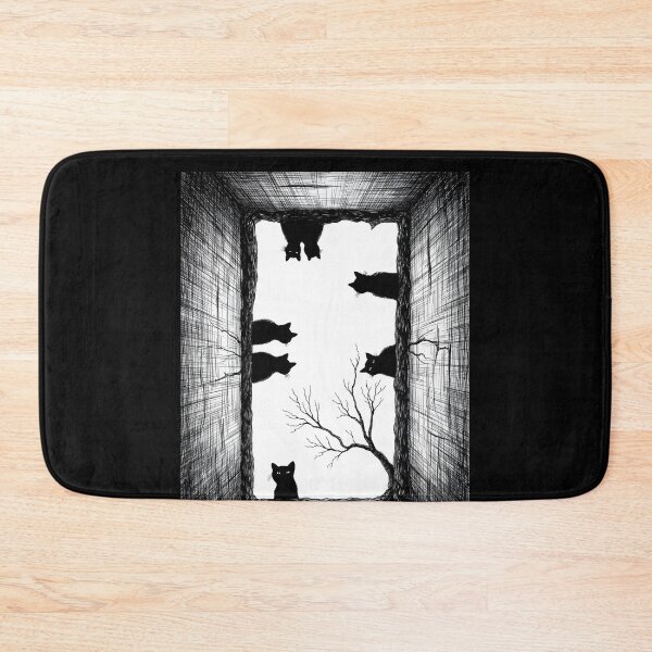 Item preview, Mysterious Black Cats Gothic Tunnel Aesthetic designed and sold by OH-MY-GOTH.