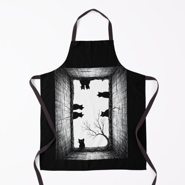 Item preview, Mysterious Black Cats Gothic Tunnel Aesthetic designed and sold by OH-MY-GOTH.
