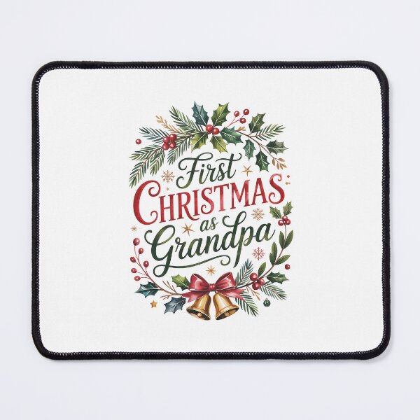 Item preview, FIRST CHRISTMAS AS GRANDPA designed and sold by jkrphoto.