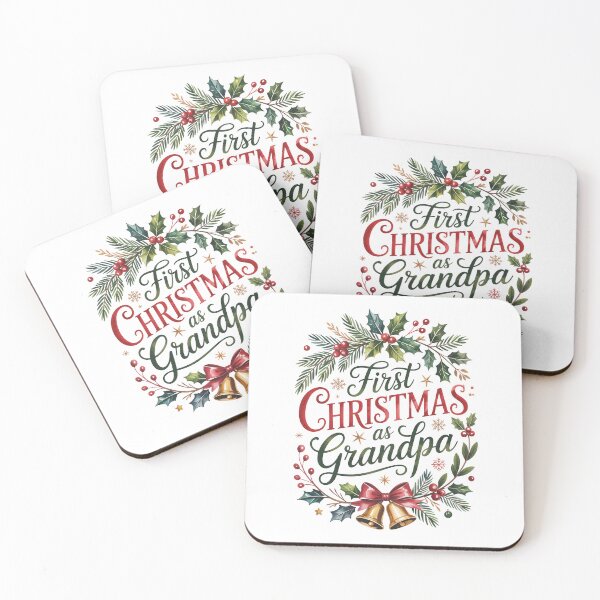 Item preview,  FIRST CHRISTMAS AS GRANDPA designed and sold by jkrphoto.
