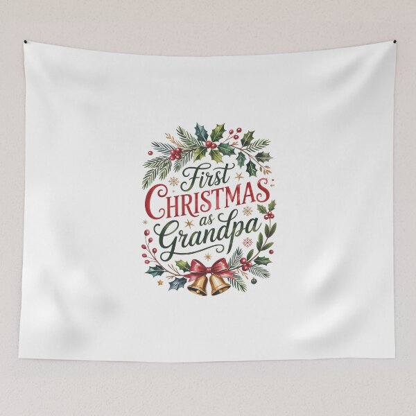 Item preview, FIRST CHRISTMAS AS GRANDPA designed and sold by jkrphoto.
