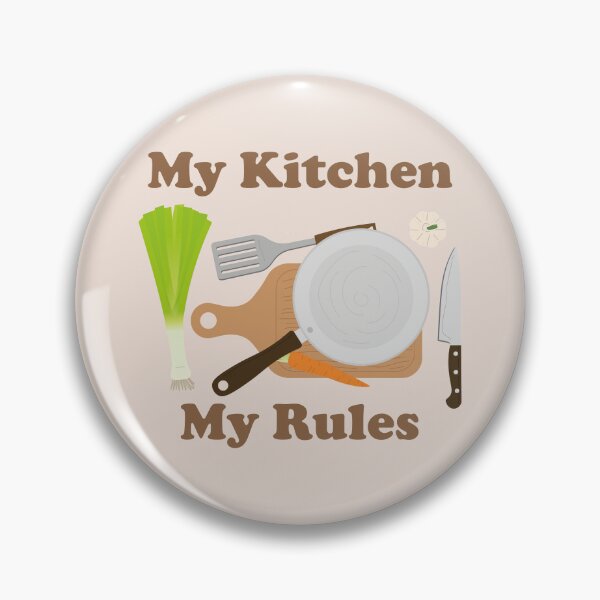 Item preview, My Kitchen, My Rules. retro design.  designed and sold by NPC-wear.