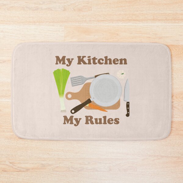 Item preview, My Kitchen, My Rules. retro design.  designed and sold by NPC-wear.