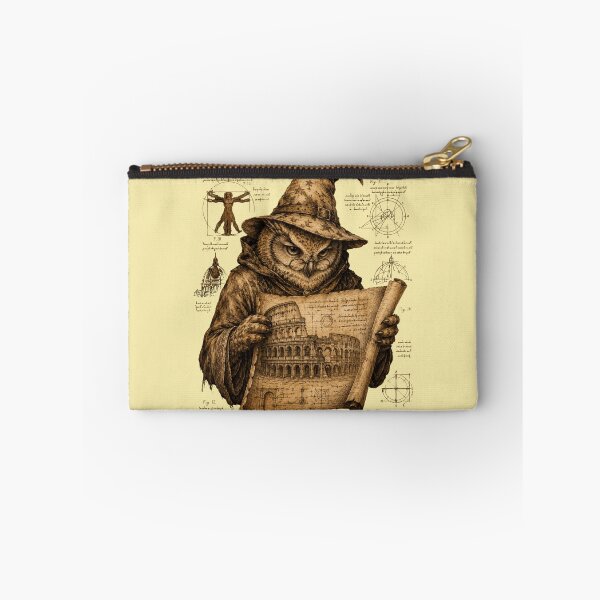 Item preview, Renaissance Wizard Owl Da Vinci Sketch designed and sold by Ada’s Mystic Atelier .
