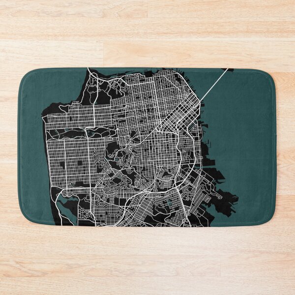 Item preview, San Francisco Map designed and sold by rogue-design.