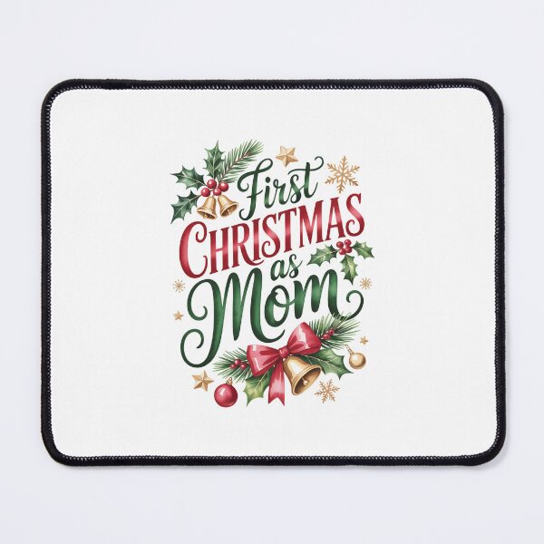 Item preview, First Christmas as Mom designed and sold by jkrphoto.