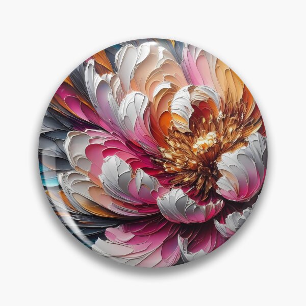 Item preview, Colorful Peony designed and sold by Visual Nomad Club.