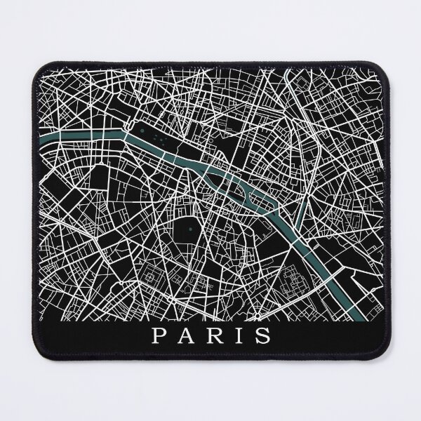 Item preview, Paris Map designed and sold by rogue-design.