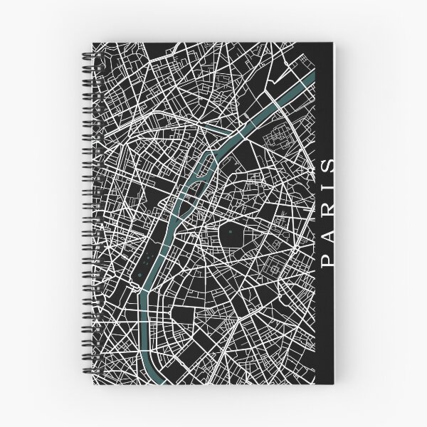 Item preview, Paris Map designed and sold by rogue-design.