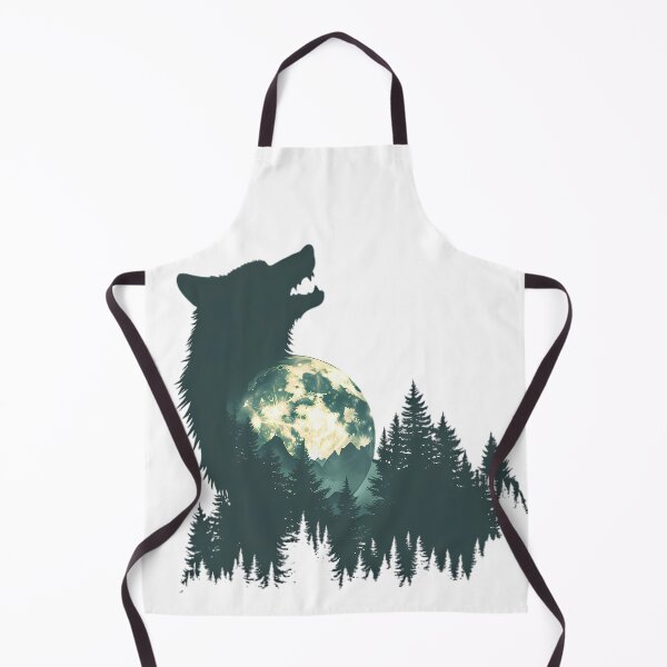 Item preview, Howling Wolf Full Moon Forest designed and sold by Structure-Blue.
