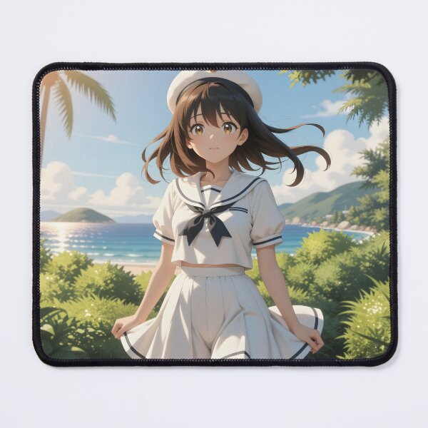 Item preview, Anime Sailor Girl by Tropical Beach Summer Coastal Illustration designed and sold by Killington.