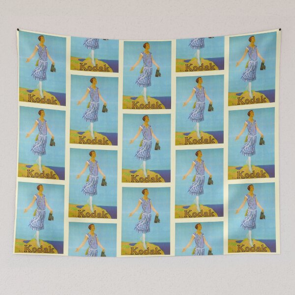 Item preview, Vintage The Kodak Girl Poster designed and sold by stevepaint.