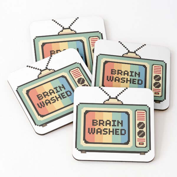 Item preview, Brain Washed. designed and sold by Freedom For Life Shop.