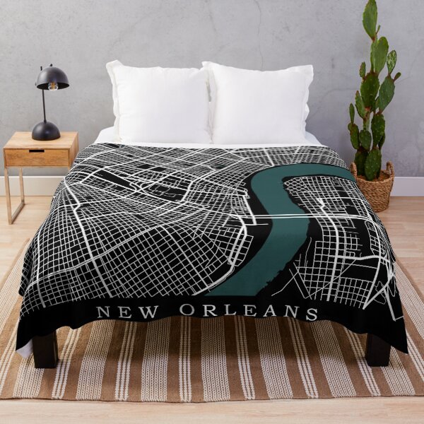 Item preview, New Orleans Map designed and sold by rogue-design.