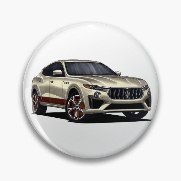 Item preview, Exclusive drawing modern italian sport SUV Levante Gold Edition 3.8L F154 twin-turbo V8 designed and sold by Cars23.