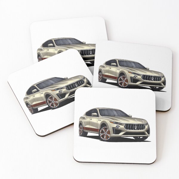 Item preview, Exclusive drawing modern italian sport SUV Levante Gold Edition 3.8L F154 twin-turbo V8 designed and sold by Cars23.