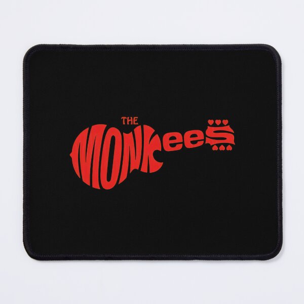 Item preview, The Monkees Guitar Typographic Red -23 designed and sold by CuteBots.