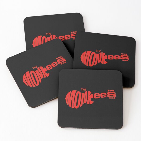 Item preview, The Monkees Guitar Typographic Red -23 designed and sold by CuteBots.