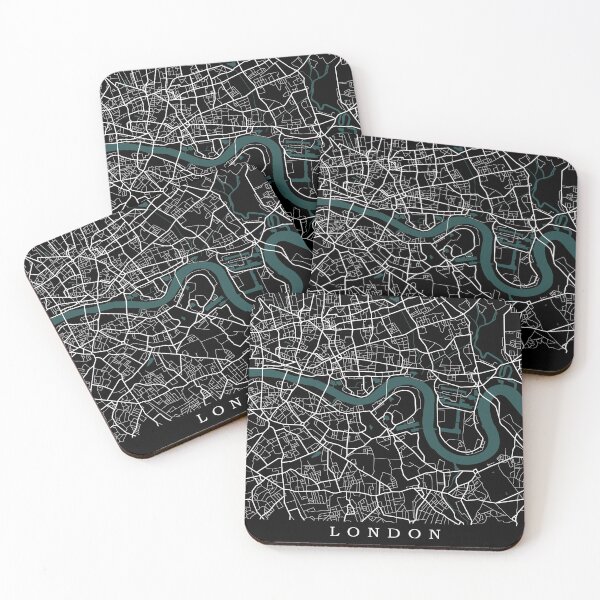 Item preview, London Map designed and sold by rogue-design.