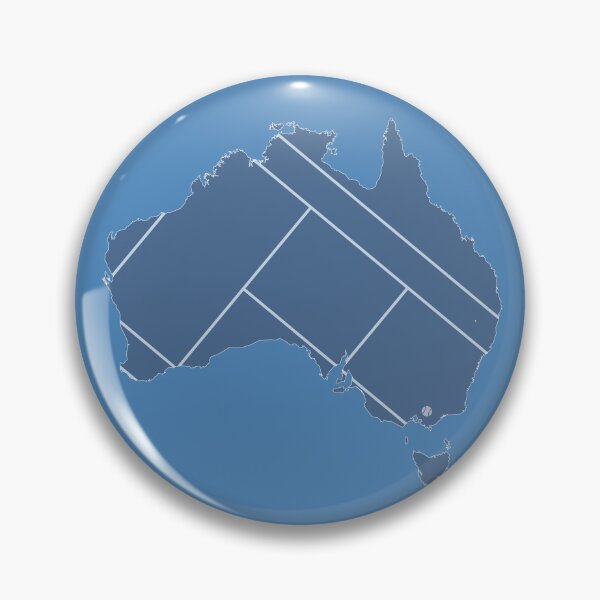 Item preview, Melbourne Hard Court Tennis Map Art designed and sold by gimbri.