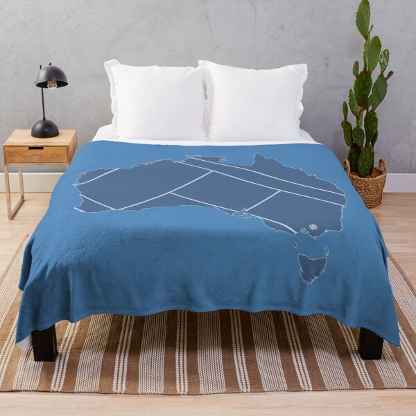 Item preview, Melbourne Hard Court Tennis Map Art designed and sold by gimbri.