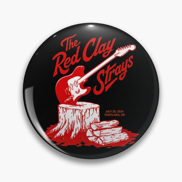 Item preview, The Red Clay Strays Guitar Stump Concert -92 designed and sold by CuteBots.