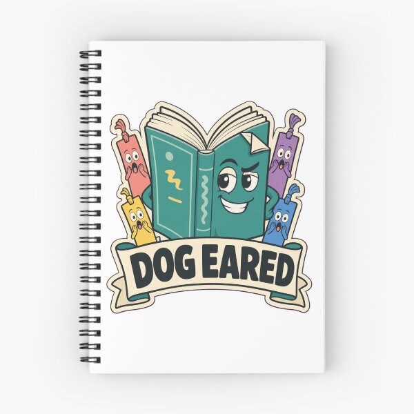 Item preview, Dog Eared And Proud | Funny Bookish Reading Gift Design designed and sold by StickyGuys.