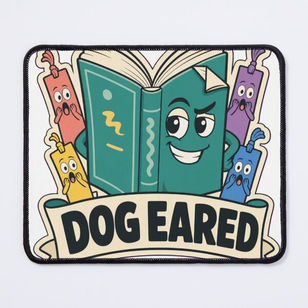 Item preview, Dog Eared And Proud | Funny Bookish Reading Gift Design designed and sold by StickyGuys.