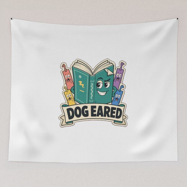Item preview, Dog Eared And Proud | Funny Bookish Reading Gift Design designed and sold by StickyGuys.