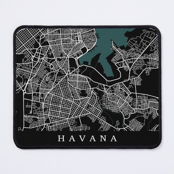 Item preview, Havana Map designed and sold by rogue-design.