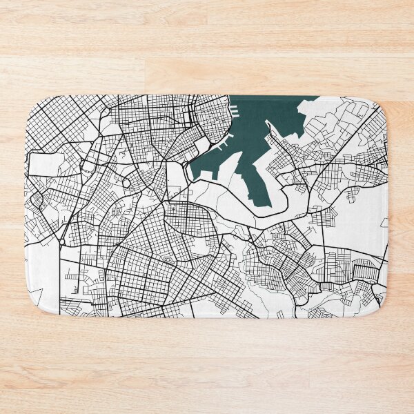 Item preview, Havana Map designed and sold by rogue-design.
