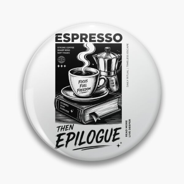 Item preview, Espresso Then Epilogue designed and sold by StockAnime.