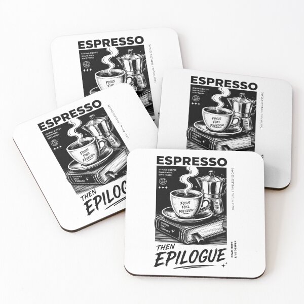 Item preview, Espresso Then Epilogue designed and sold by StockAnime.