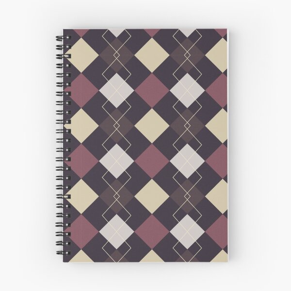 Item preview, Vintage Burgundy Argyle Preppy Diamond Pattern designed and sold by CricketDoodles.